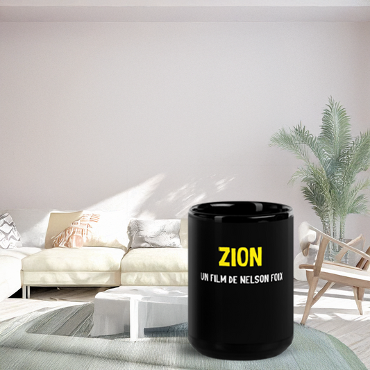 Mug brillant noir ZION